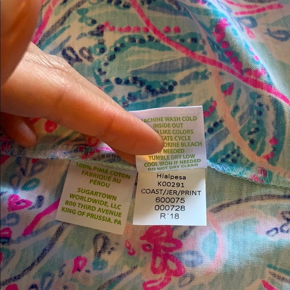 New Lilly Pulitzer Under The Moon Dress size S - Picture 8 of 9